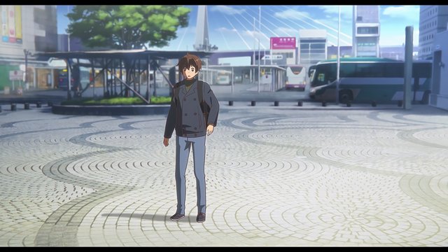 Aomori Station Park Bronze Statue